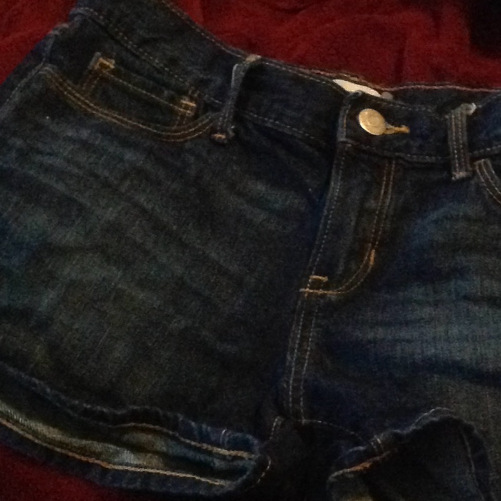Dark wash Old Navy Jean shorts